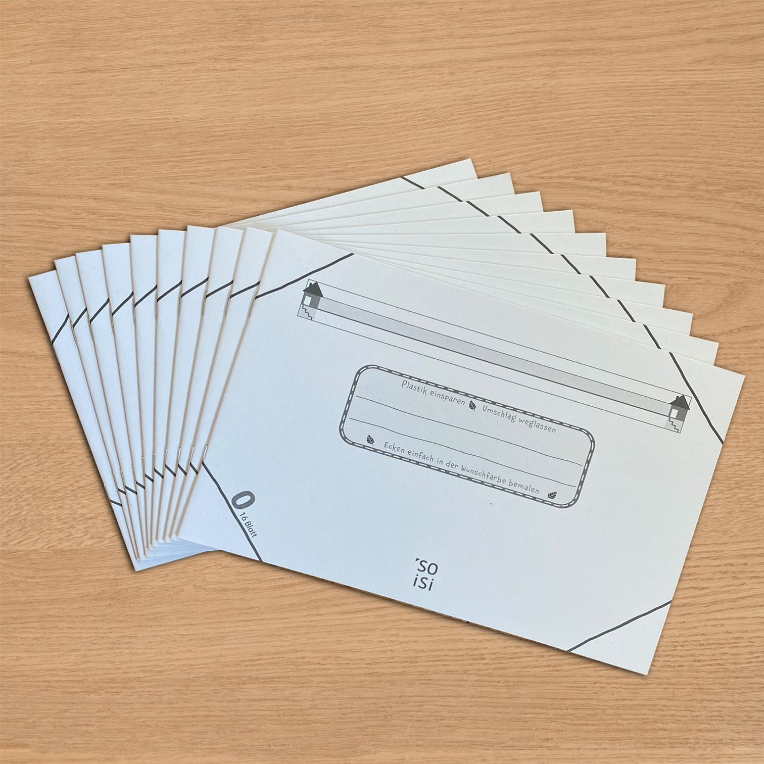 Lineatur 0 (Schreiblernheft für Klasse 1) A5, im Bündel